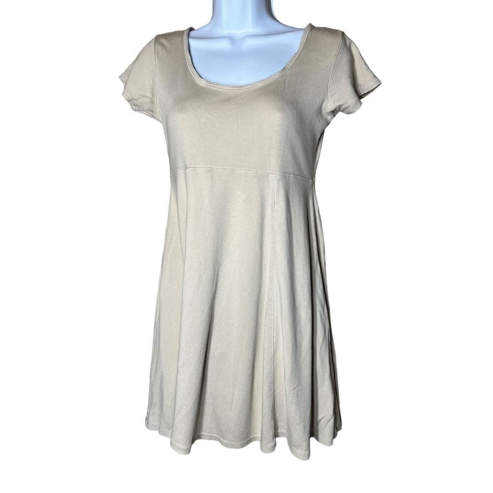 BP Nordstrom Y2K Tan Fit and Flare Dress Size M‎